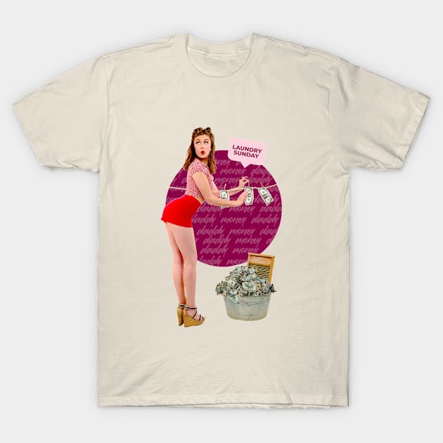 Pin up money T-Shirt by GoshaDron